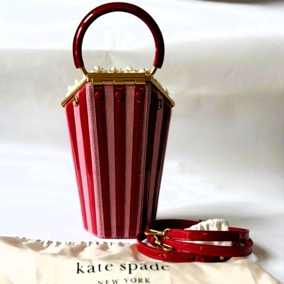 🍿 Kate Spade “What’s Popping?” 3D Popcorn Crossbody – NWT, Rare, Iconic - Picture 5 of 7